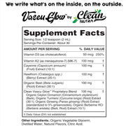 Vascu Glow - Supplement Facts
