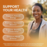 AdaptoDrive - Maca Root Ashwagandha Fenugreek Beet Root L-Arginine Liquid Drops