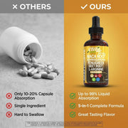 AdaptoDrive - Maca Root Ashwagandha Fenugreek Beet Root L-Arginine Liquid Drops